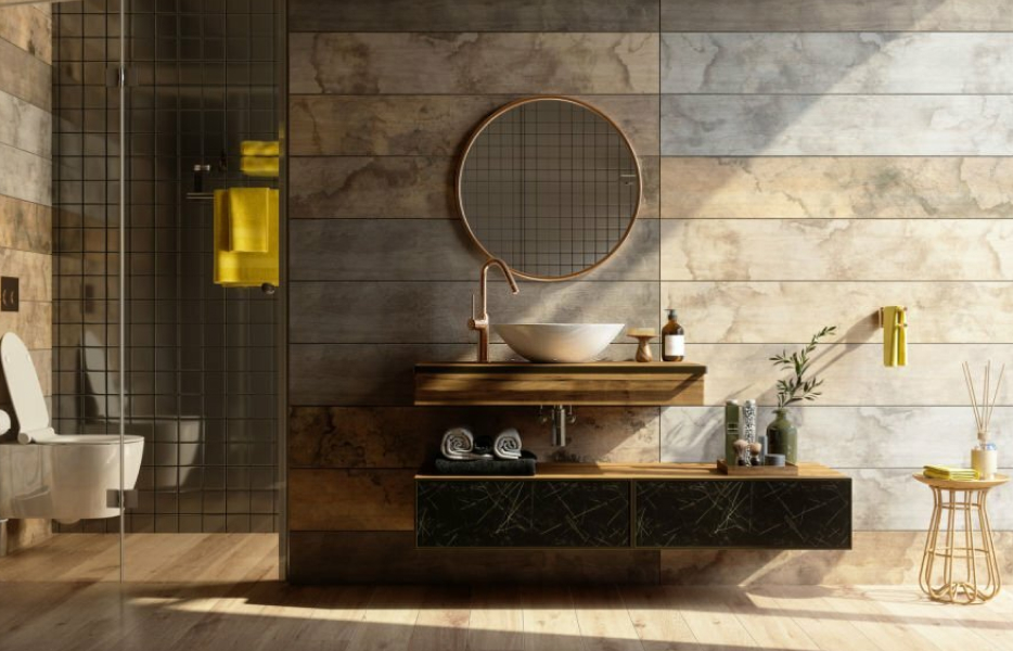 Beautiful Bathroom, Luxury tiles