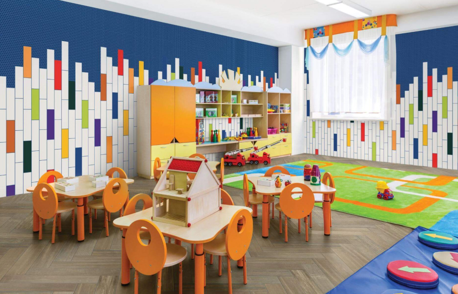 Learning Spaces: The Impact of Tiles in Educational Facilities